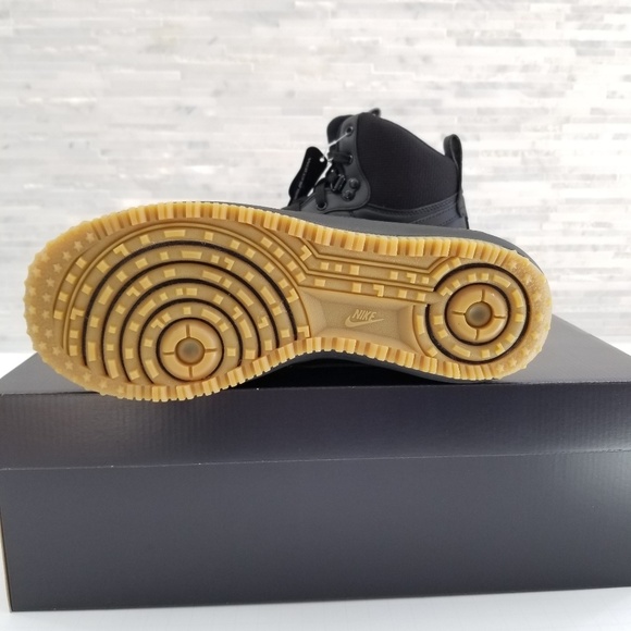 New NIKE Air Force 1 Lunar Duckboot (GS) Shoes - Picture 6 of 8